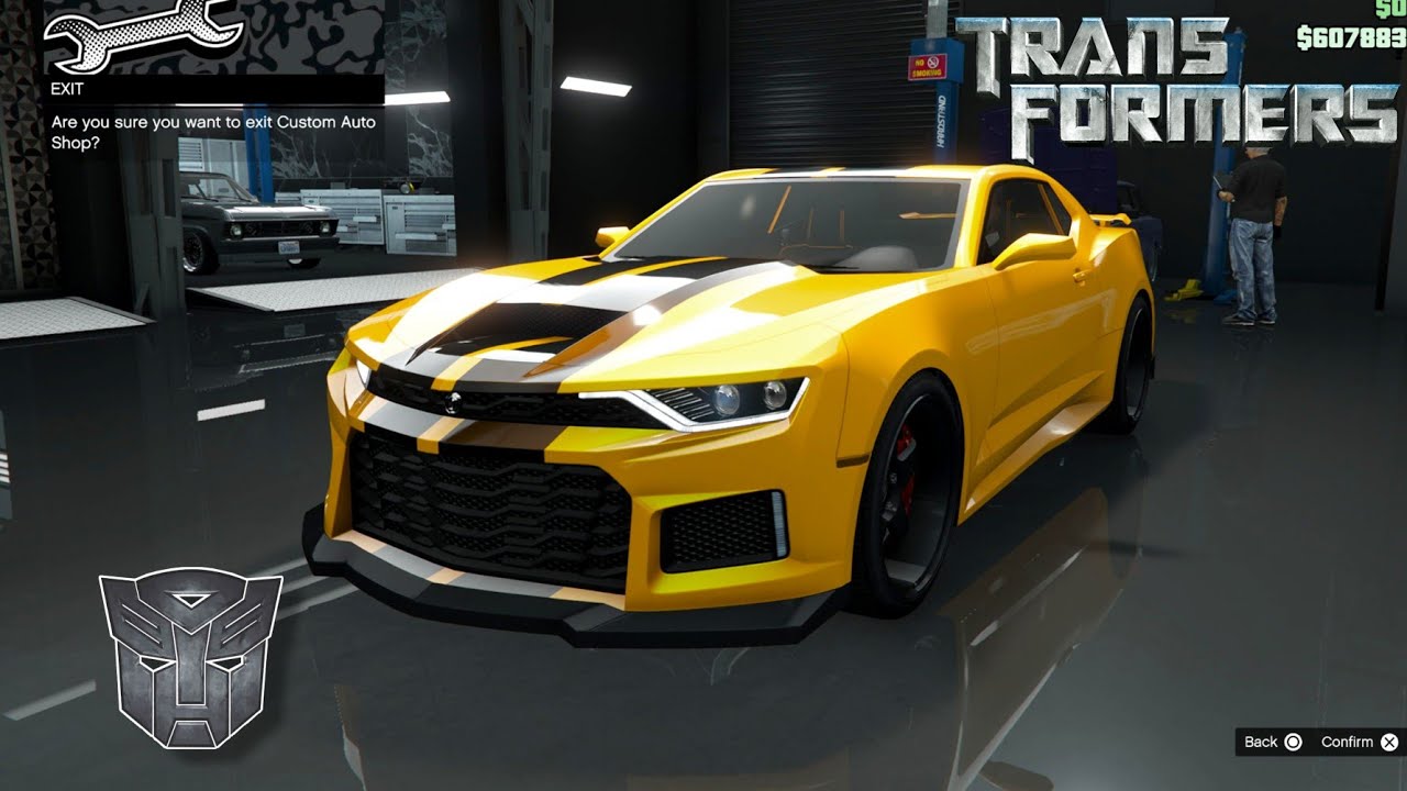 GTA 5 - Bumblebee '5th Gen' Camaro From Transformers (Declasse Vigero ZX)
