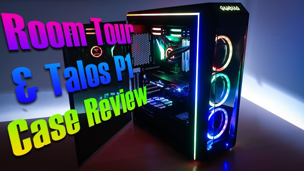 MORE RGB!!! - Room/Setup Tour & Gamdias Talos P1 RGB Case Review
