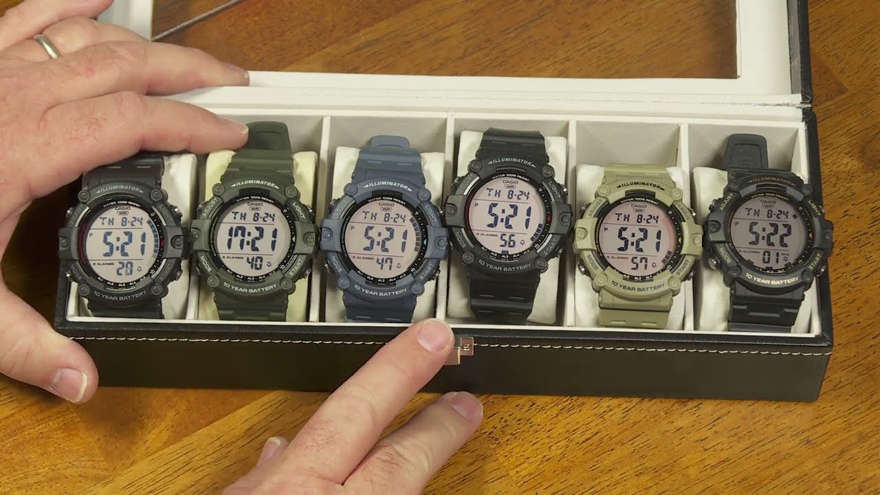 Casio AE1500 One-Month Accuracy Results