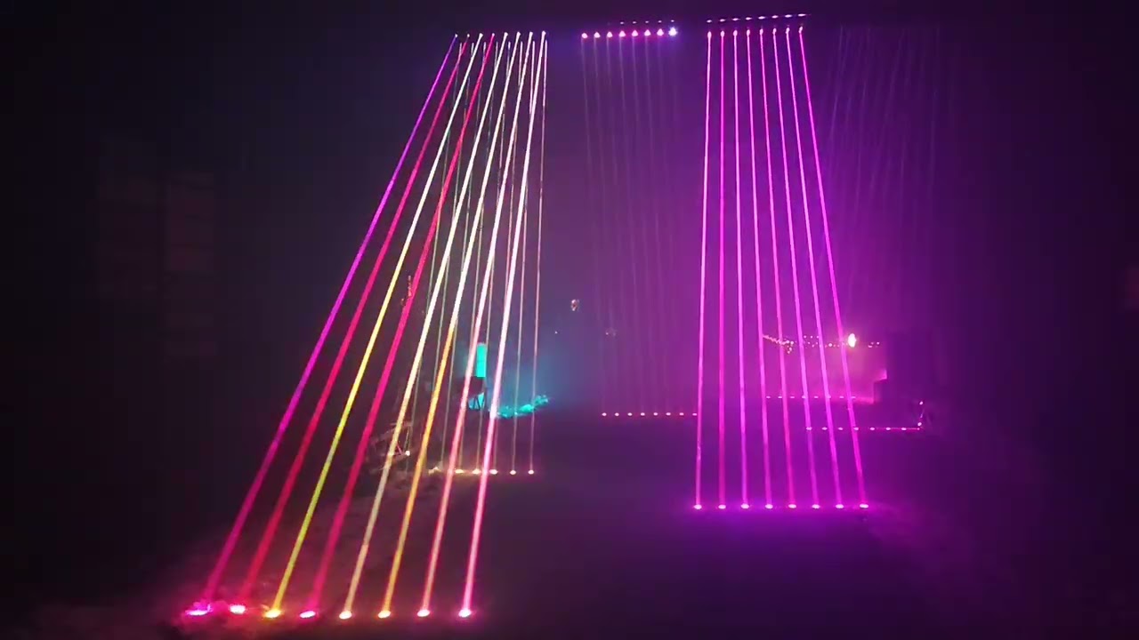 Xmas Lights Allwetterzoo Münster Laser Show Auf Dem Rundgang 