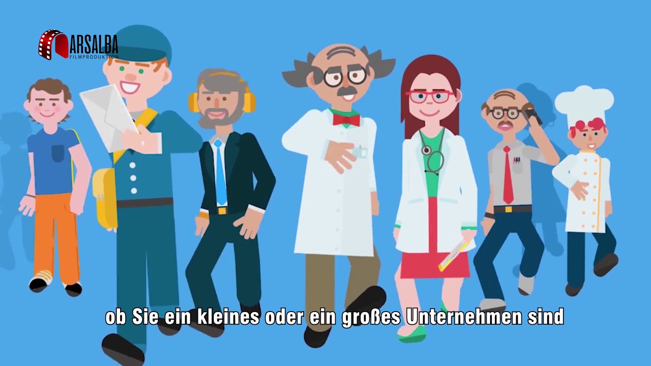 Werbevideo mit Grafische Animation f&uuml;r ARSALBA