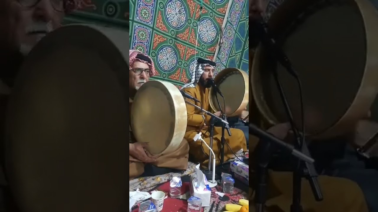 المداح حمزه والمداح نمر الدوري