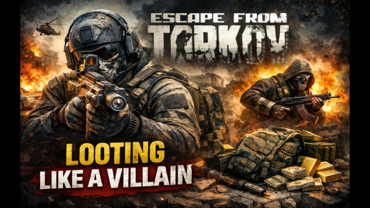 Escaping From Tarkov 1.0 PVE (Day 23) Looting Like A Villian!!! MpireAngel