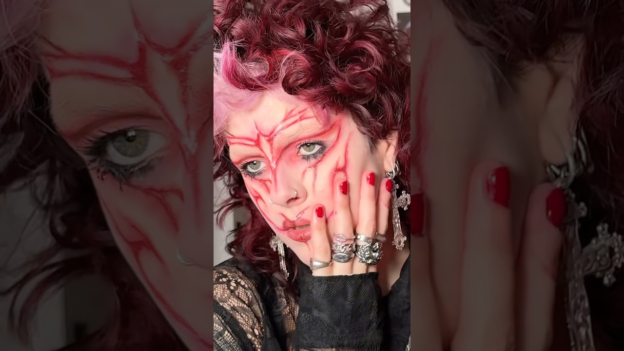 rigid collodion is magic in a bottle #cybersigilism #creativemakeup #halloweenmakeup #makeup #art