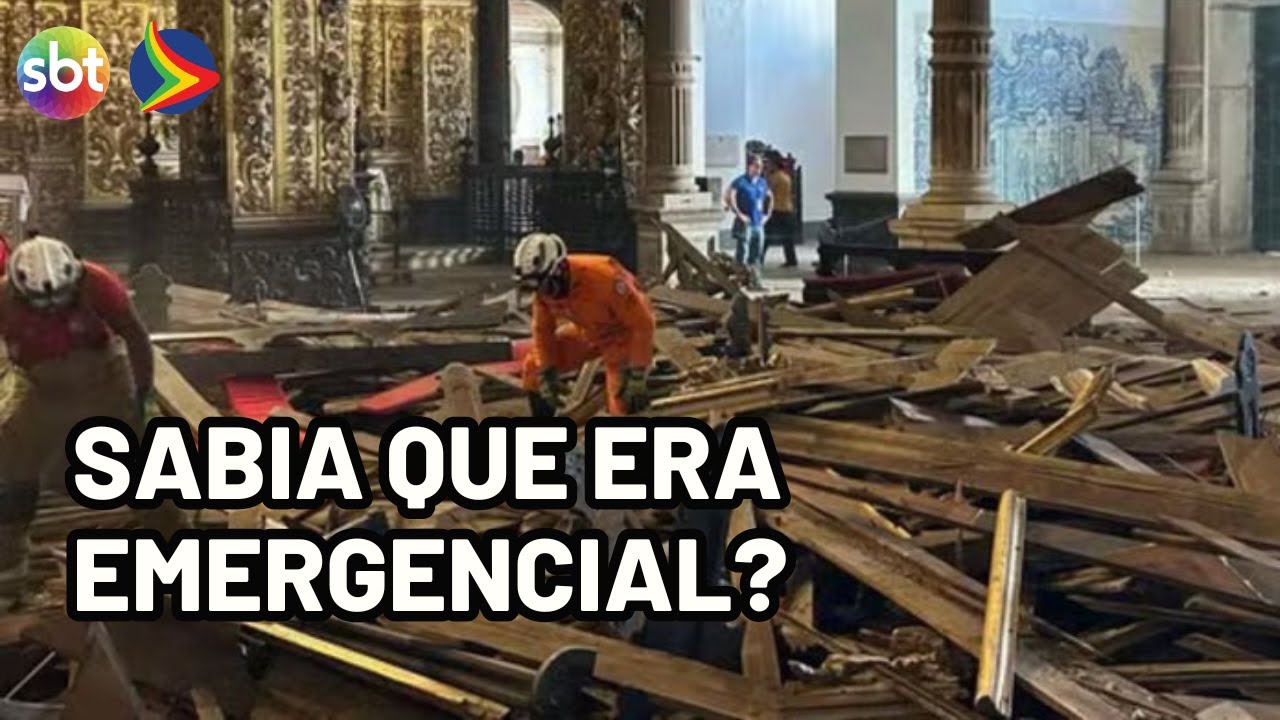IGREJA de OURO: Iphan se pronuncia após frei afirmar que tinha alertado sobre estrutura