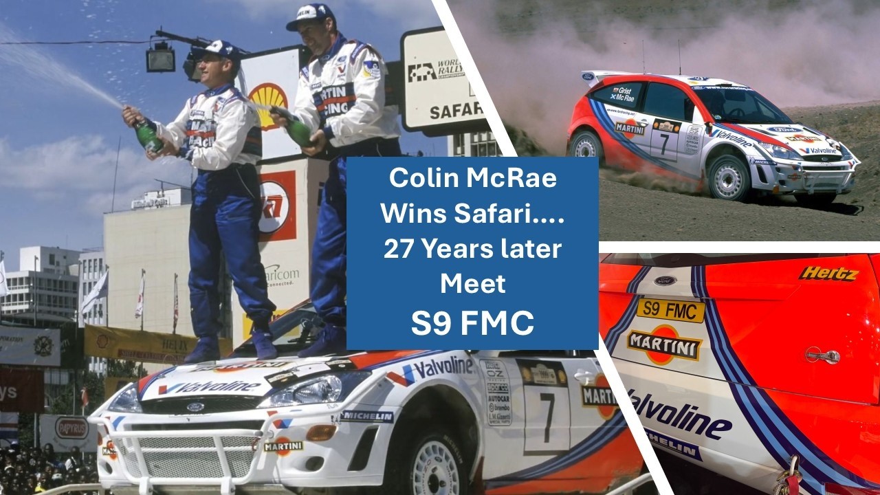 McRae wins Safari! The legendary Colin McRae winning Safari Ford Focus WRC from 27 years ago S9 FMC!