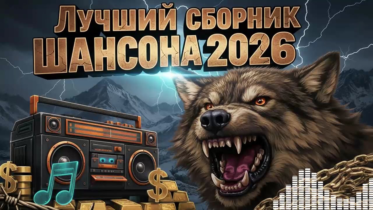 Золотой Шансон: Песни Зоны, Жизни и Судьбы (70 Минут Тюремной Лирики).