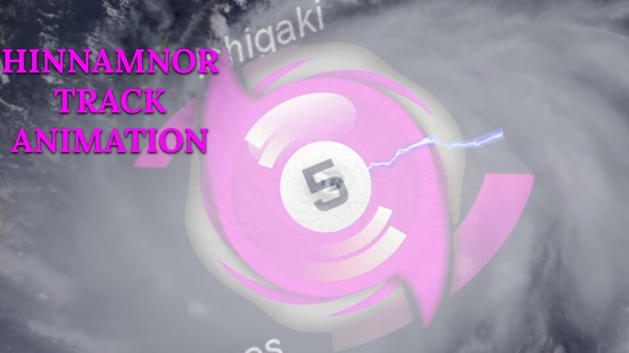 The Track of Super Typhoon Hinnamnor (#henryph) (2022)