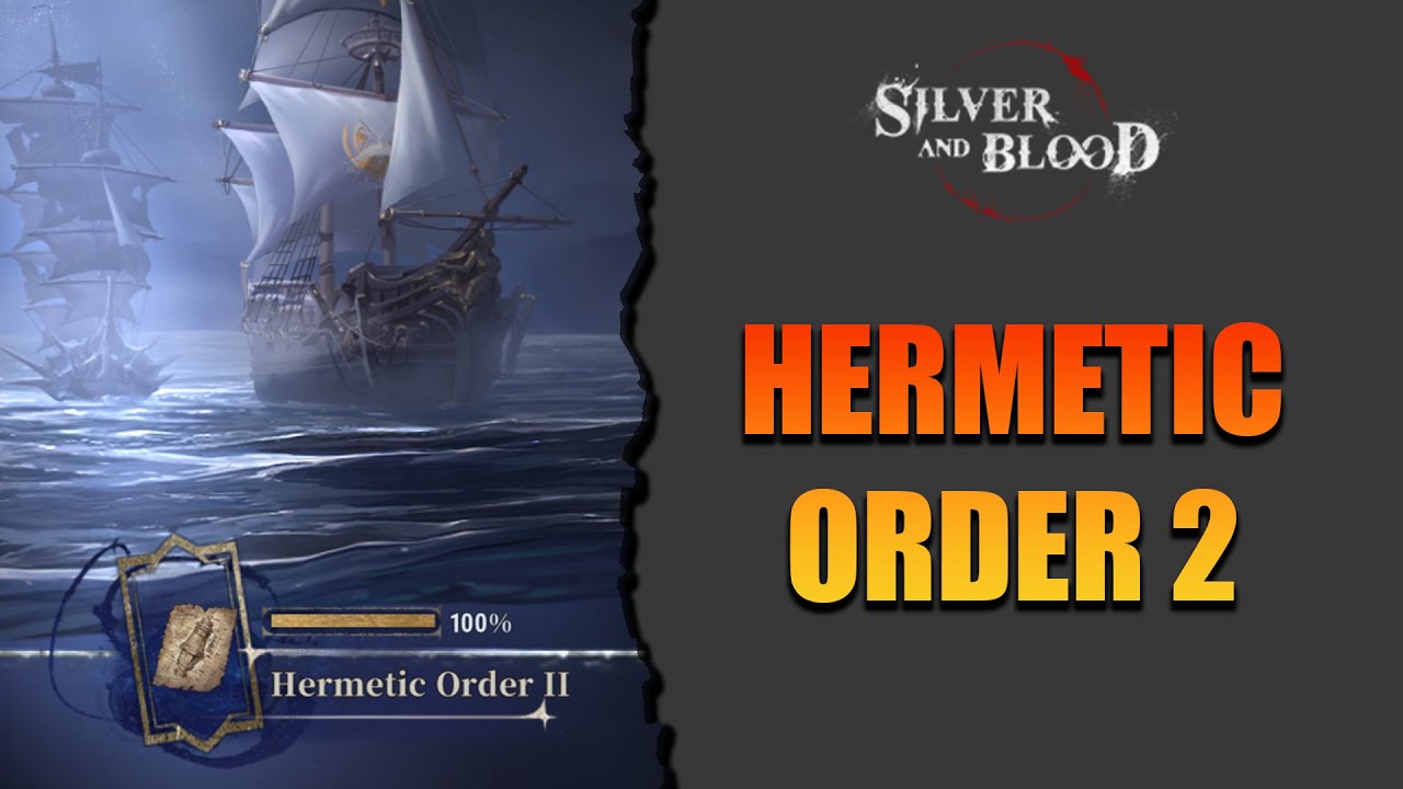 DUTCHMAN REVENGE HERMENIC ORDER 2 COMPLETE - SILVER AND BLOOD