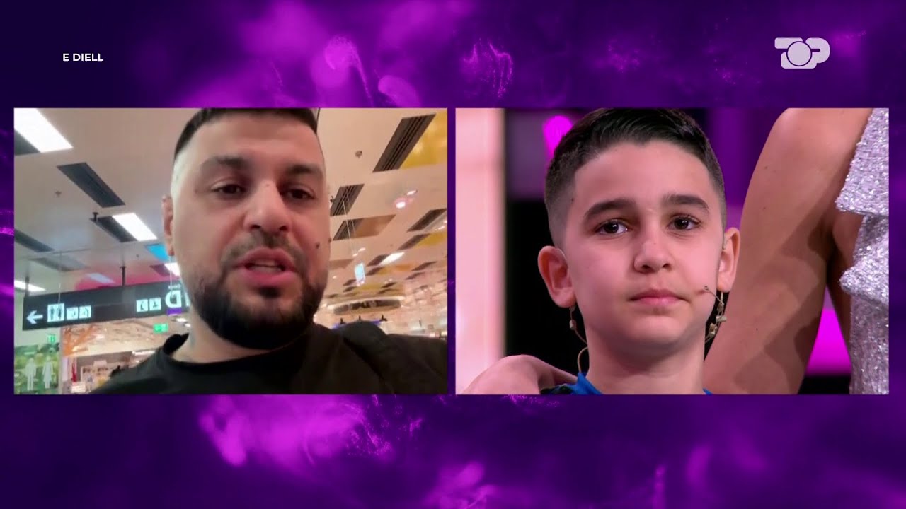 Ervin Gonxhi përlot djalin e tij me surprizën në “Diellorët”, Leit i mbushen sytë me lot - E Diell