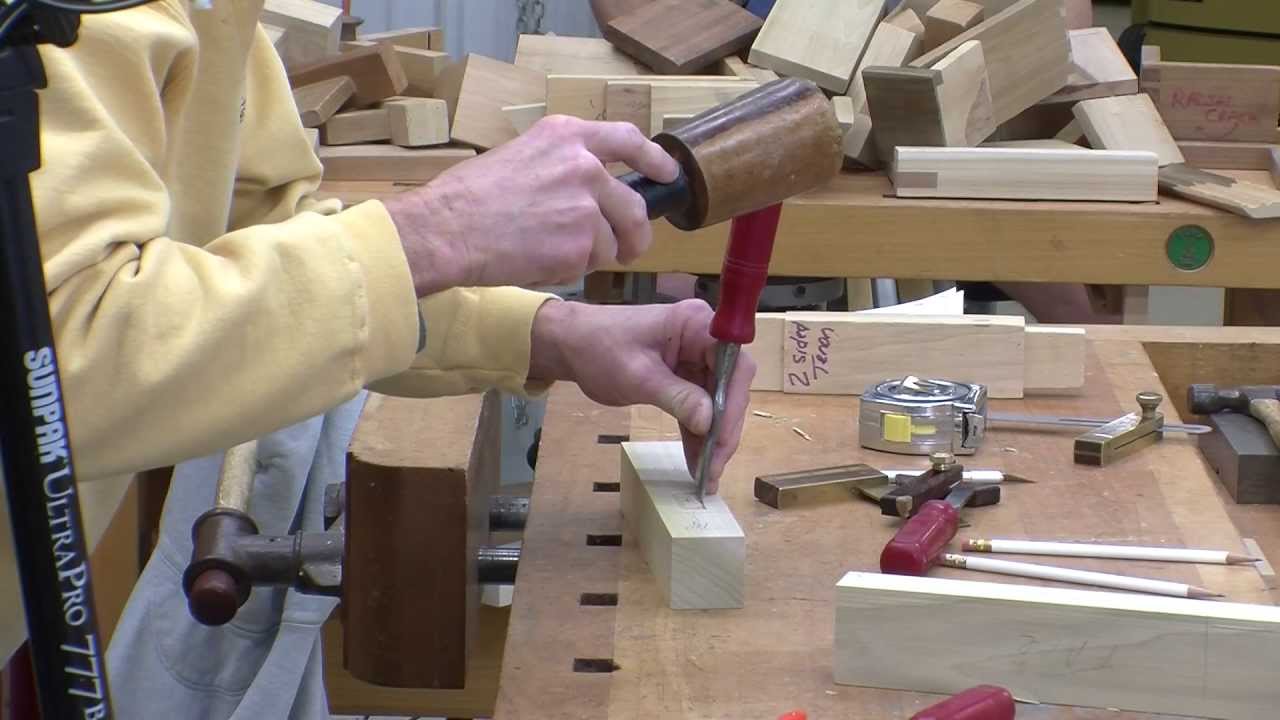 Cutting a Mortise