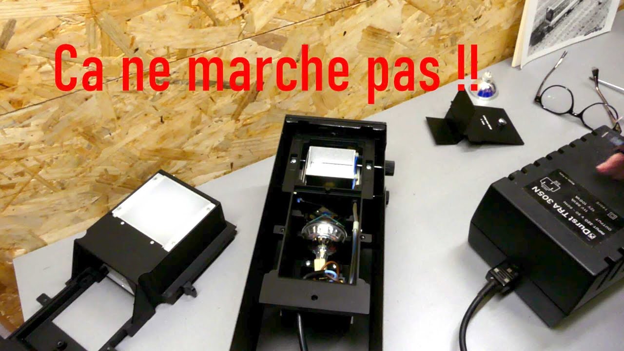 LED Une mauvaise idée sur mon agrandisseur DURST M605