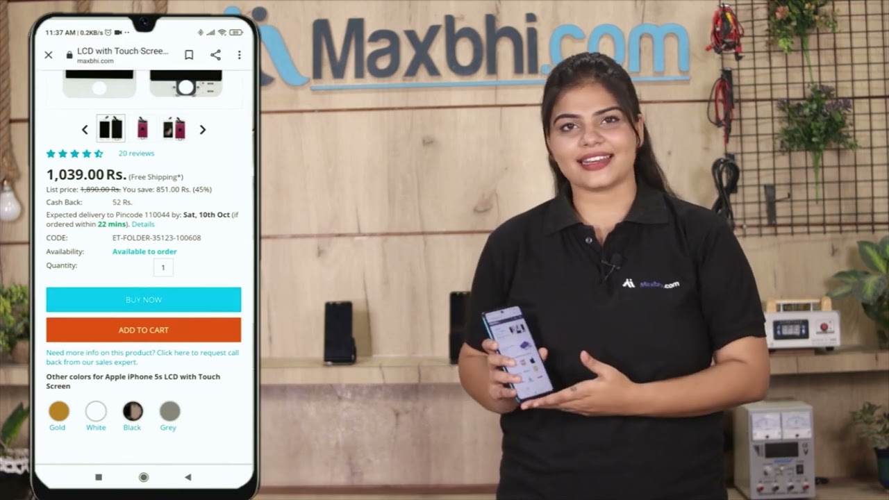 Buy vivo iQOO 7 India Back Panel, Free Delivery High Quality Best Price Maxbhi