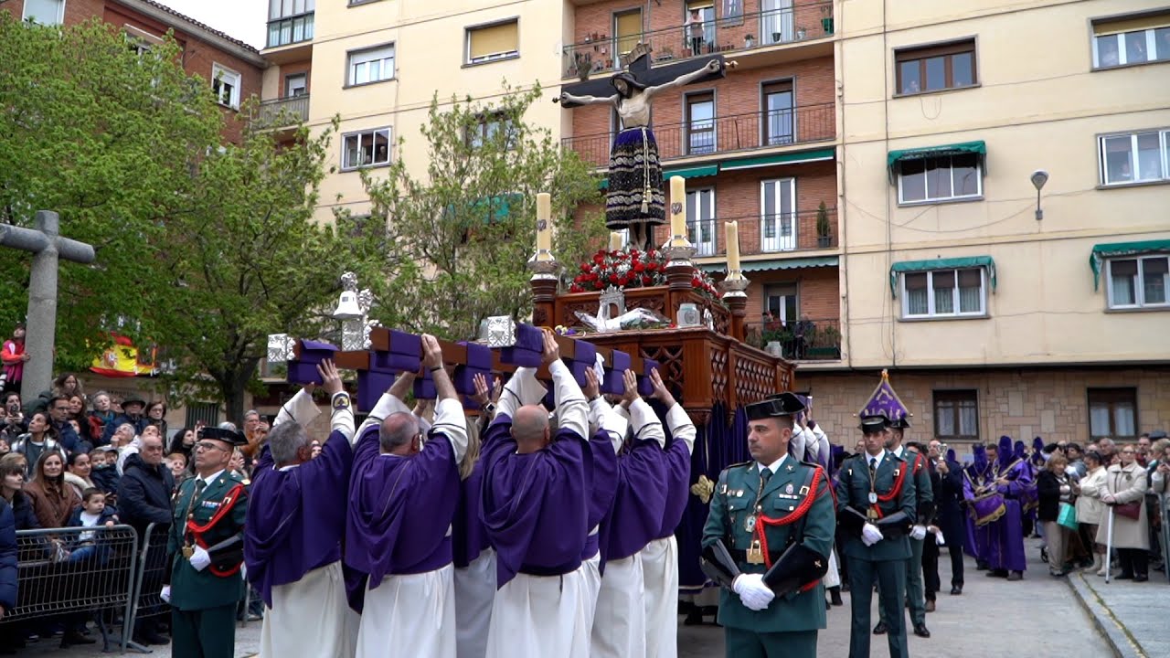 Procesión del Cristo del Mercado. Jueves Santo 2025. Semana Santa de Segovia