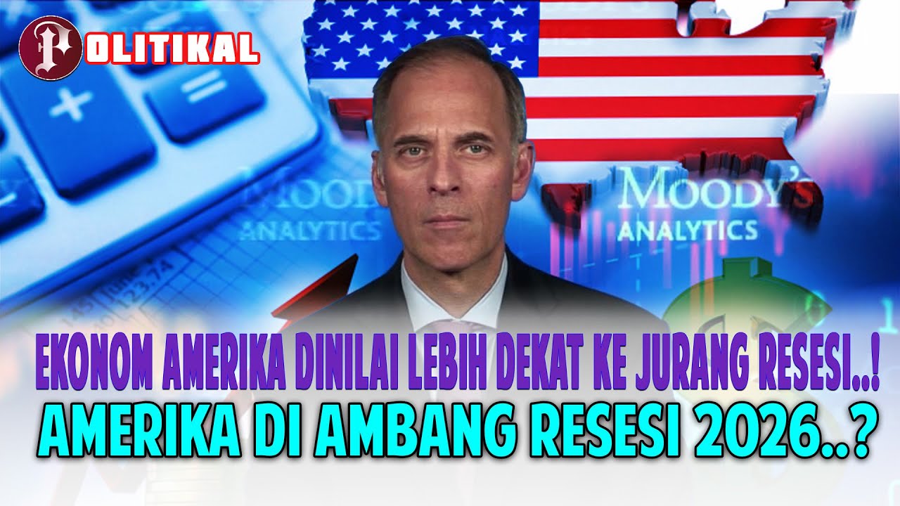 EKONOM AMERIKA SERIKAT DI AMBANG RESESI, EKONOM MOODY’S NILAI DATA PDB TUTUPI MASALAH BESAR!