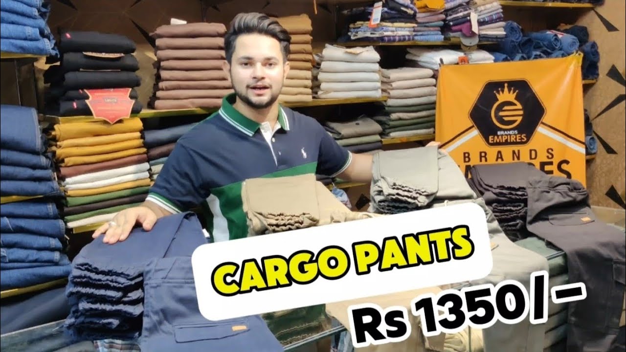 6 pocket cargo trousers Available at Brands Empires