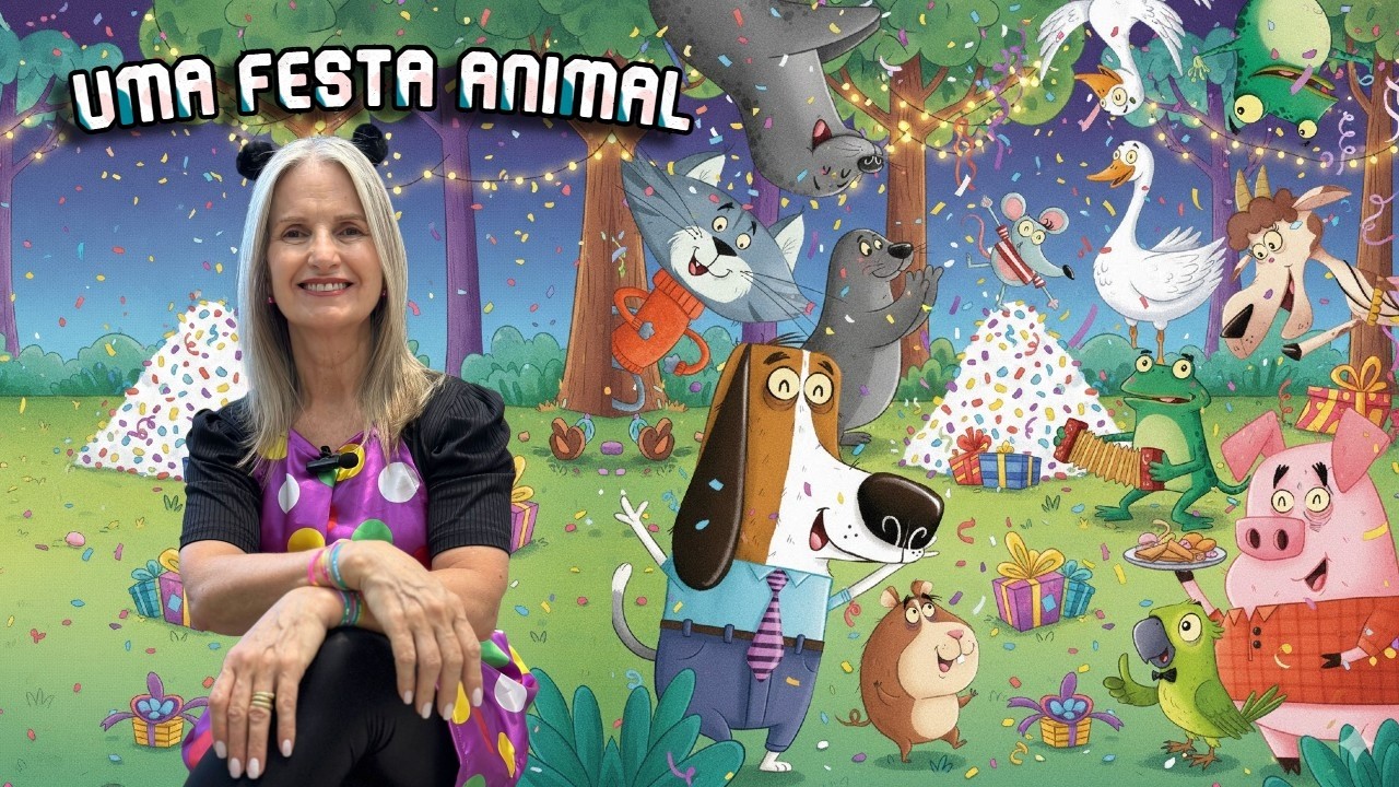 Prof. Angela em Uma Festa Animal