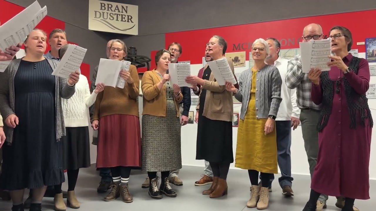 Mennonite Choir performing “Let There Be Light “.  12-14-24.