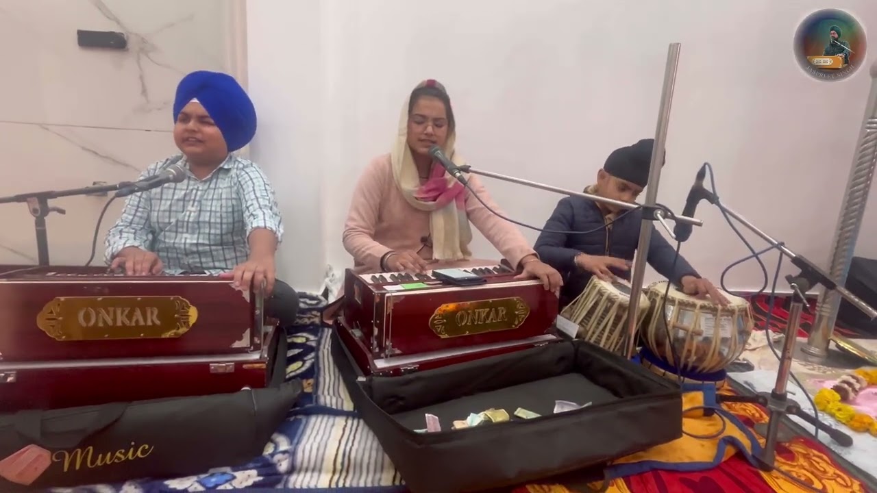 Soulful Gurbani Kirtan Hazri by Students of Jaspreet Singh | Sikh Devotional Music | Live Kirtan