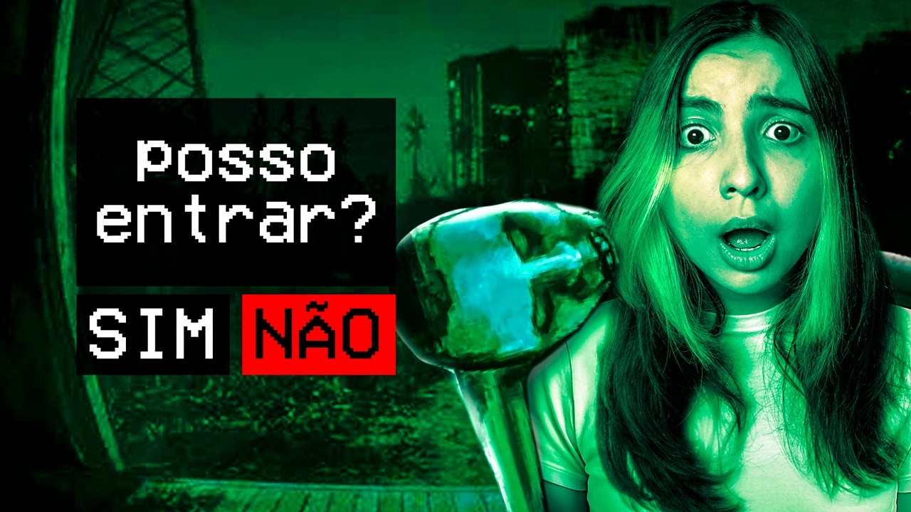 VOCÊ ABRIRIA A PORTA PRA MIM? MESMO EU ESTANDO ASSIM...