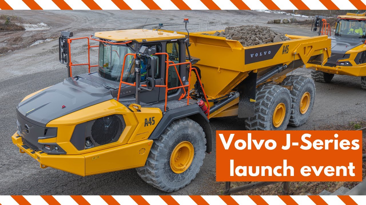 Brand new Volvo J series ADT launch event - Built for the wild!