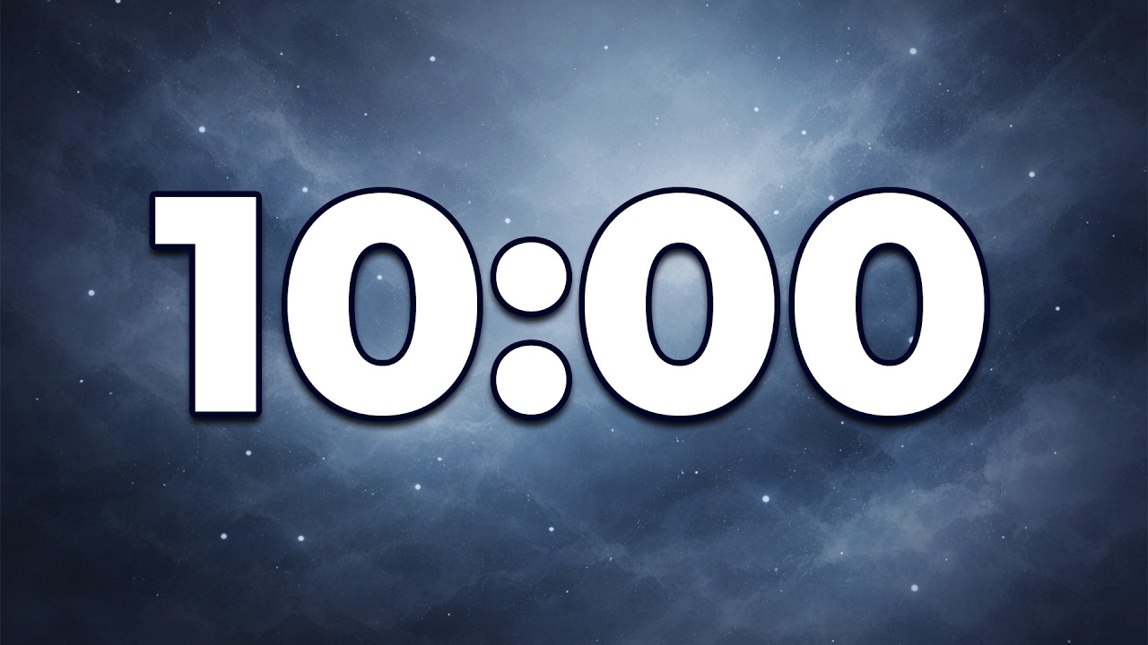 10 Minute Writing Timer (Silent Countdown)