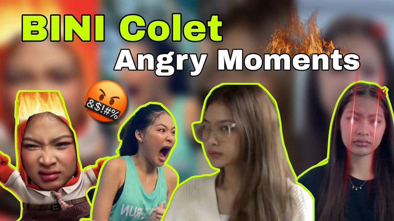 BINI Colet Angry Moments (Anger Mode)
