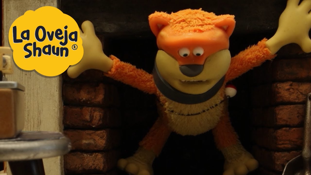 La Oveja Shaun 🐑 El gato está atascado 🐑 Dibujos animados para niños