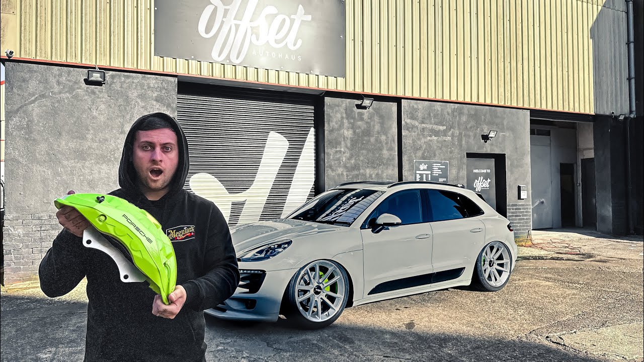 WE FITTED LAMBORGHINI BRAKES TO MY WIFES PORSCHE!!//