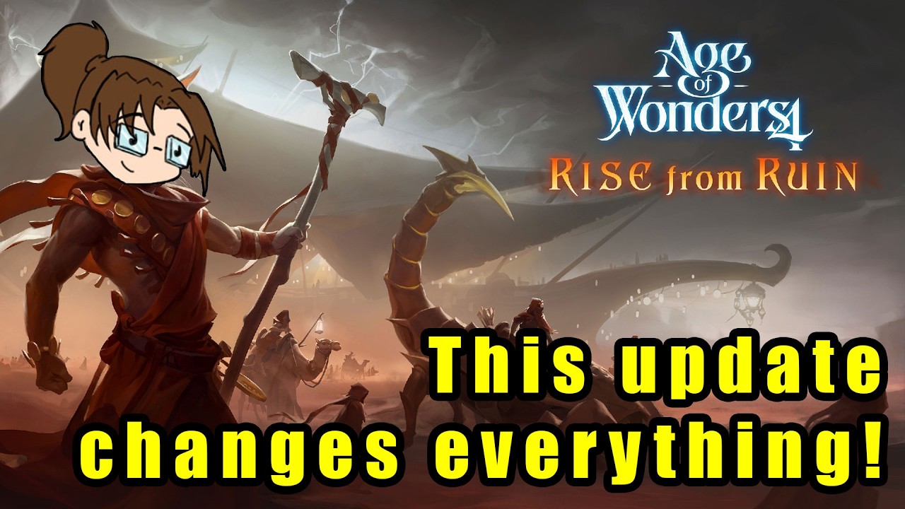 Age of Wonders 4: FREE Scorpion Update + Rise from Ruin DLC... today! #sponsored