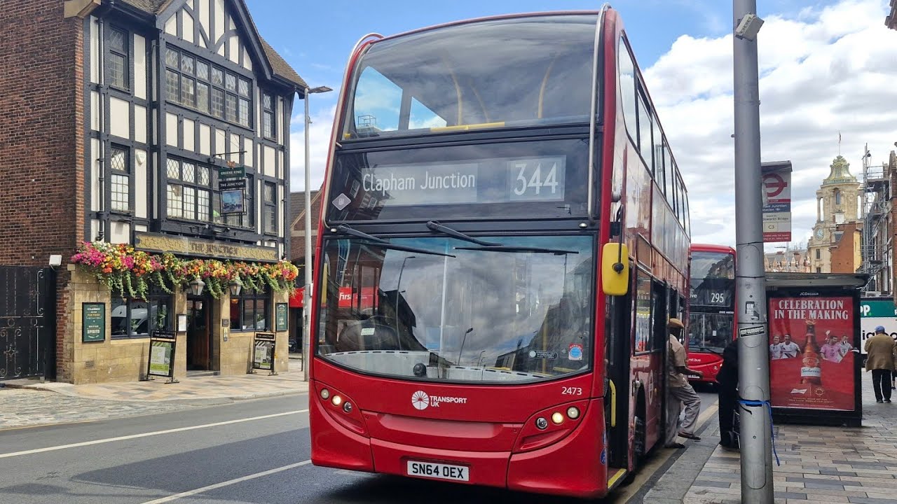 Full Route Visual | Route 344: Liverpool Street - Clapham Junction