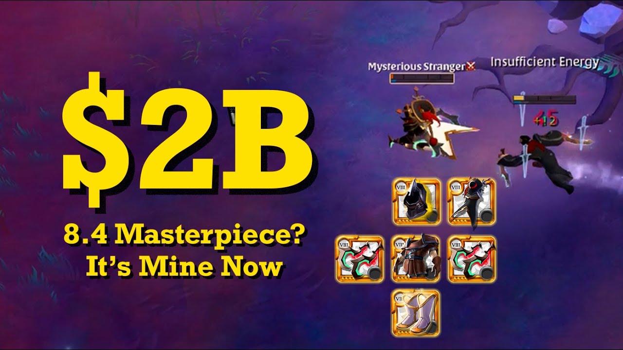 His 8.4 Masterpiece Looked Better in My Bag || Albion Online || Solo Mist #17