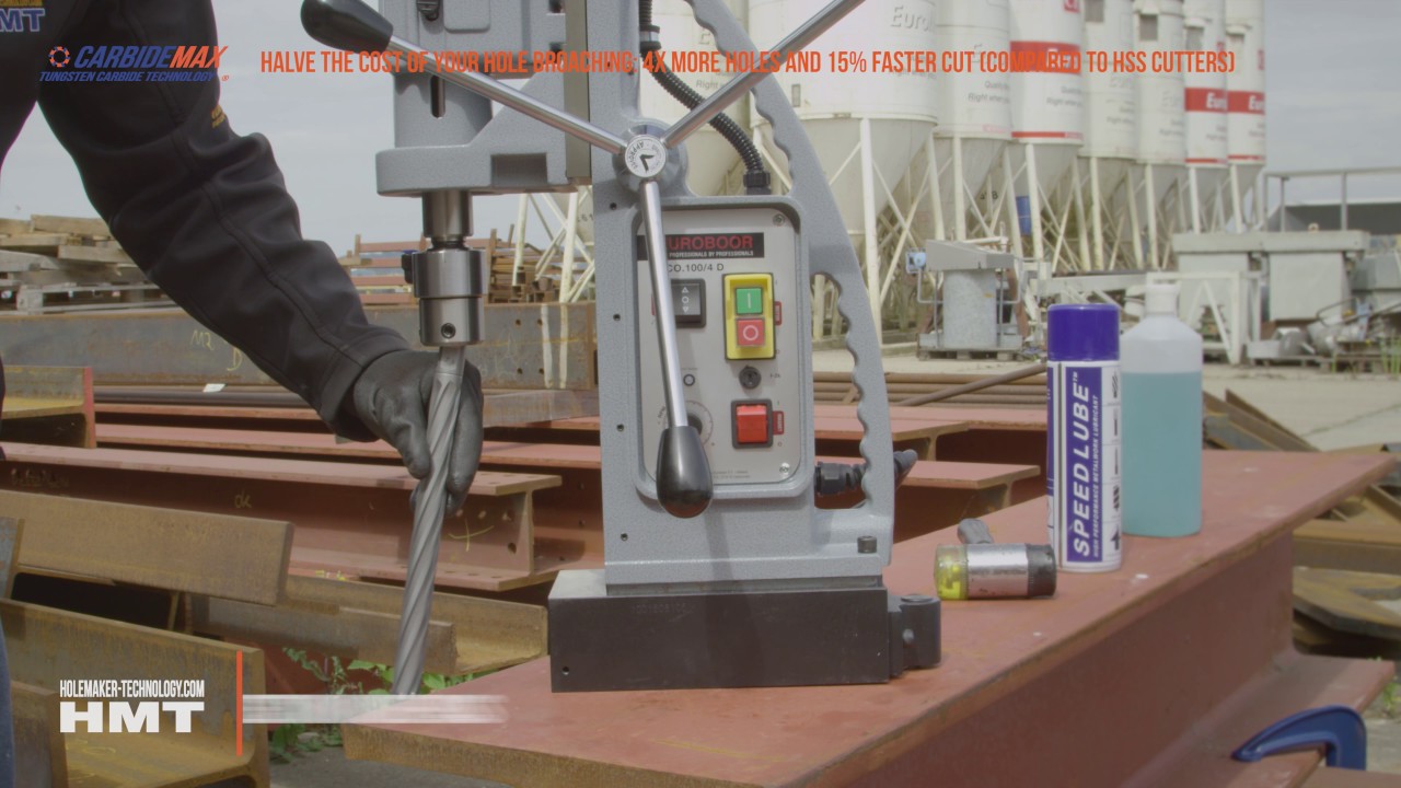 OUR CarbideMax® TCT BROACH CUTTERS IN ACTION ( + SLOW MO FOOTAGE)