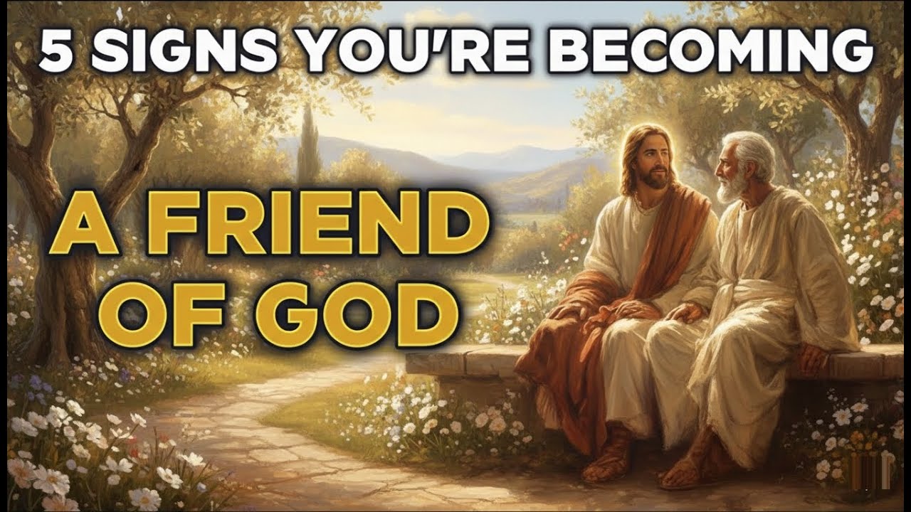 5 Signs You’re Becoming a Friend of God - Not Just a Believer
