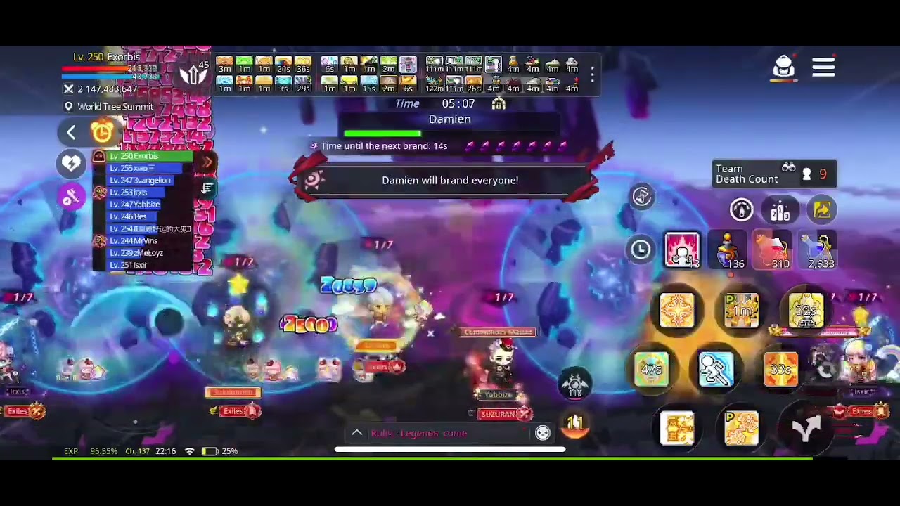 H Damien casual run- Exorbis paladin - Exiles guild