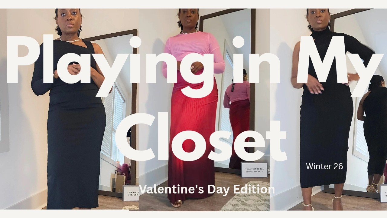 Valentine's Day Prep: Deciding Which Dress to Wear