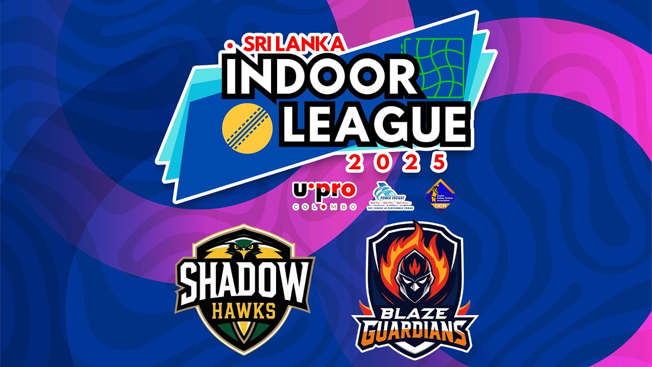 🔴LIVE: Blaze Guardians Vs Shadow Hawks | Sri Lanka Indoor League 2025 - Final 1