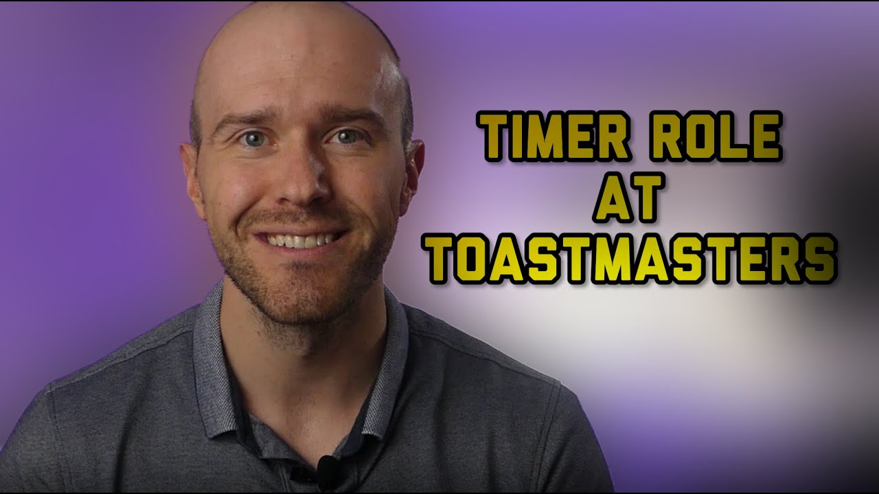How to Take On the TIMER Role at a TOASTMASTERS MEETING