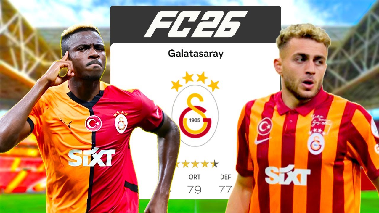 AVRUPA FATİHİ GERİ GELİYOR  | EA FC 26 GALATASARAY REBUILD