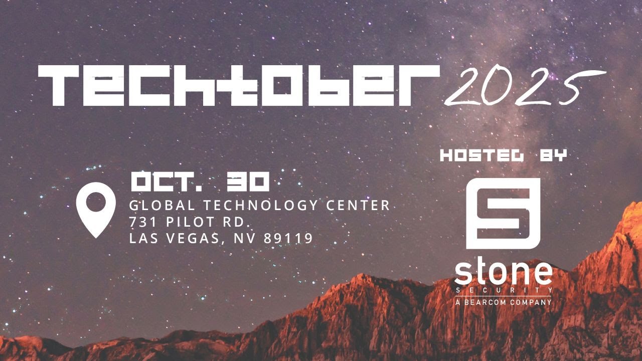 LIVE: TECHTOBER ’25 | Security Technology Summit