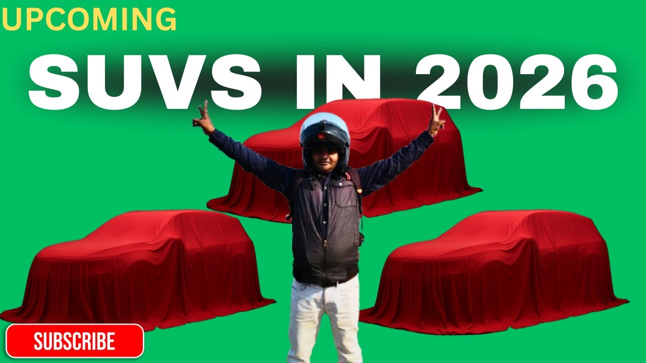 New Upcoming SUVs In 2026 | New SUVs In India | Upcoming SUVs In India 2026