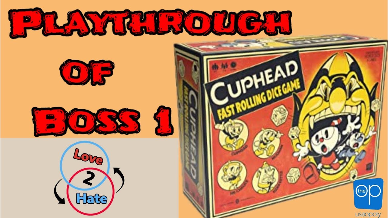 Cuphead: Fast Dice Rolling Game - Playthrough of Boss 1