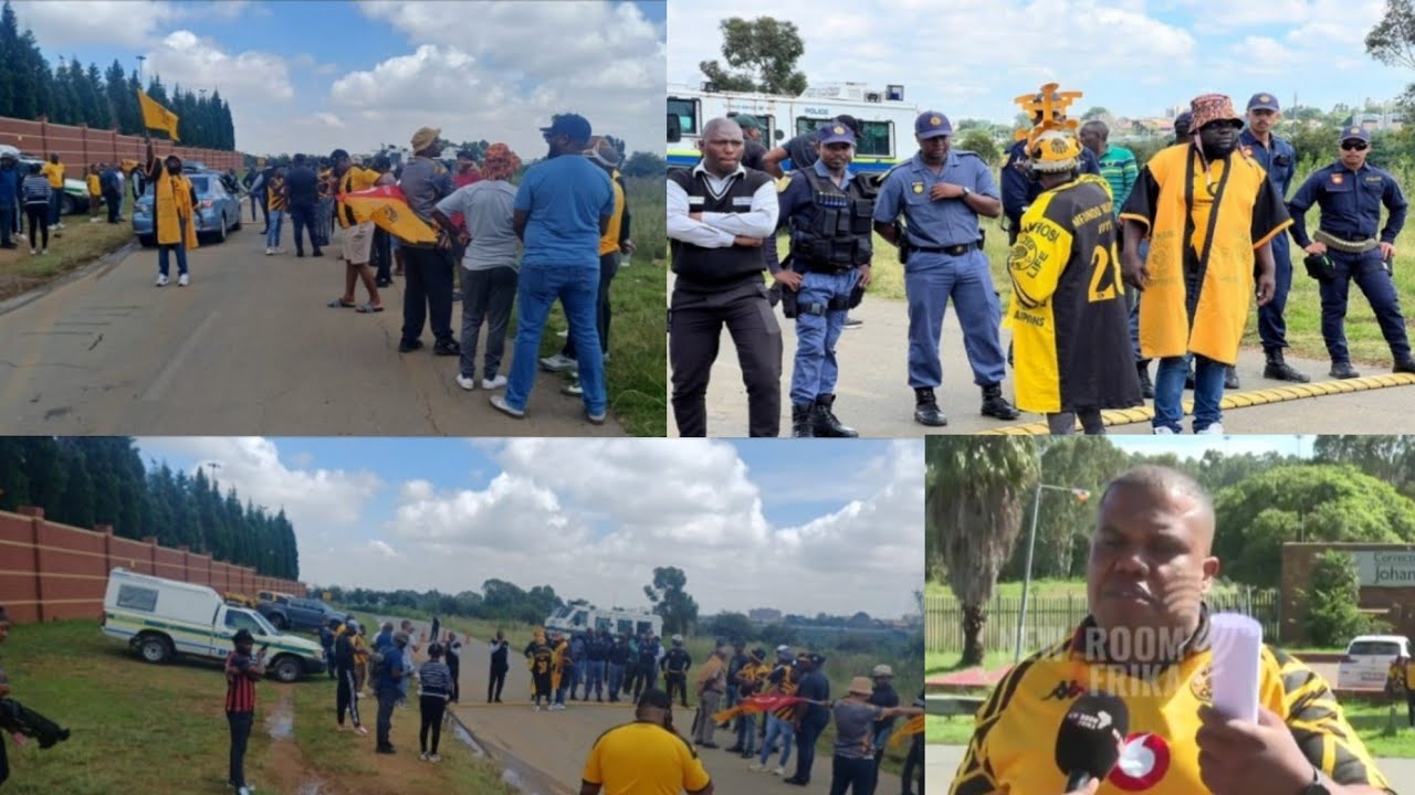 Kaizer Chiefs Fans Strike Outside Naturena – Watch What Happened”