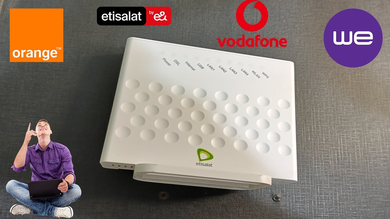 تشغيل راوتر اتصالات على شركة وى وفودافون واورانج