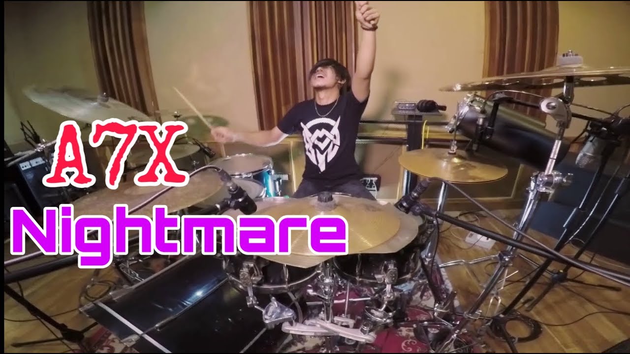 AVENGED SEVENFOLD - NIGHTMARE | Drum Cover | Mamoia Colney (FULL HD)