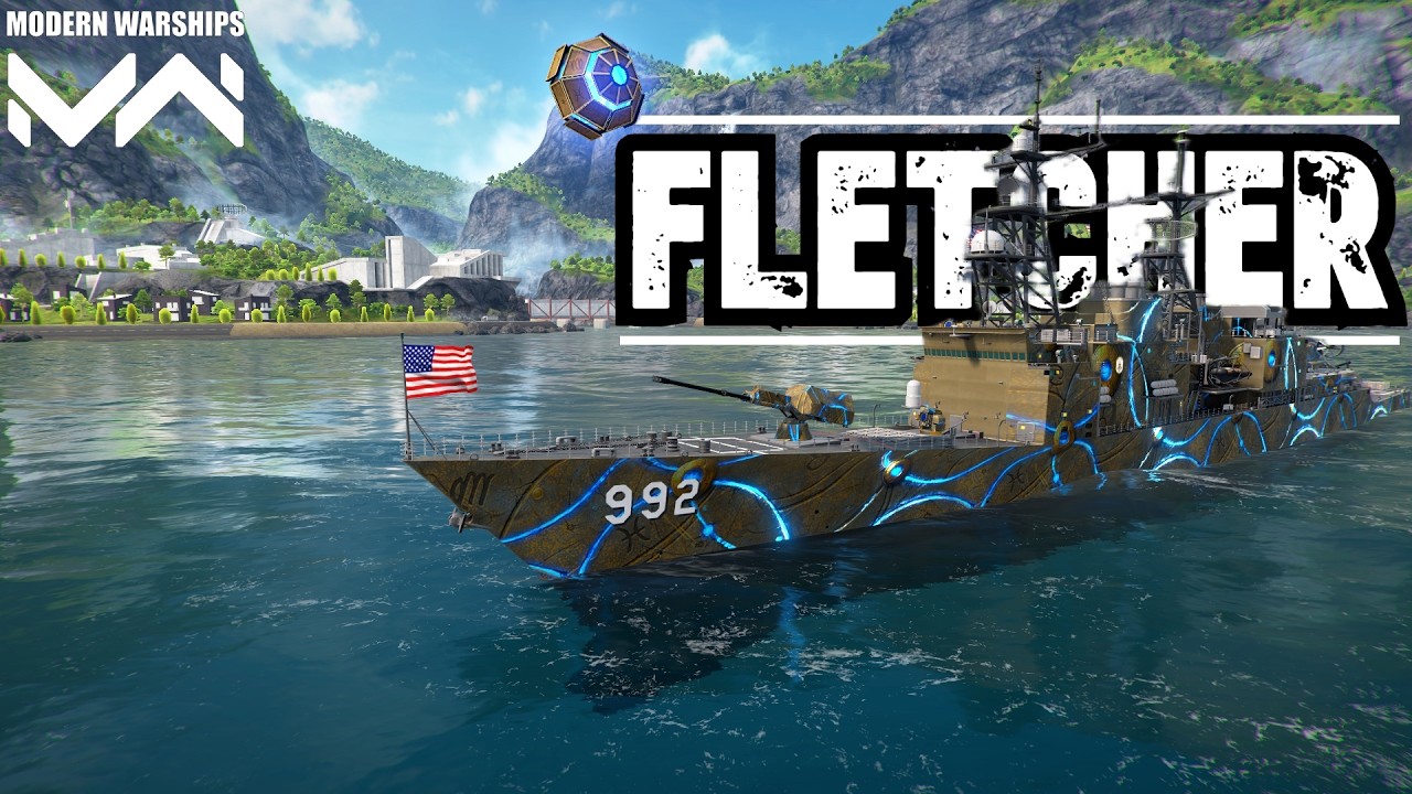 USS Fletcher (DD-992) | Salah Satu Kapal Gacha TERBAIK | Modern Warships