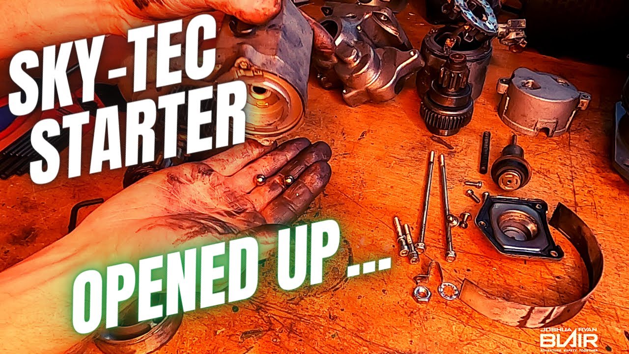 I opened up a FAILED Sky-Tec STARTER. | Just to see what's inside