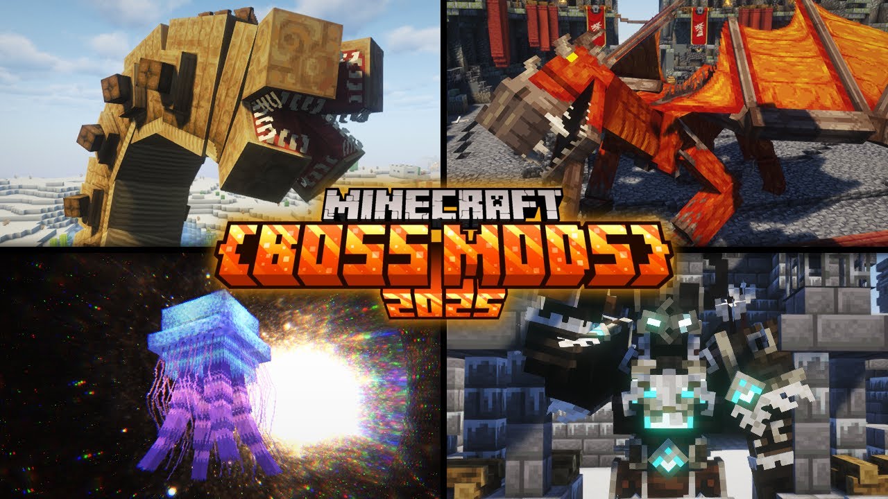 15 лучших модов на боссов для Minecraft в 2025 году! (Forge)