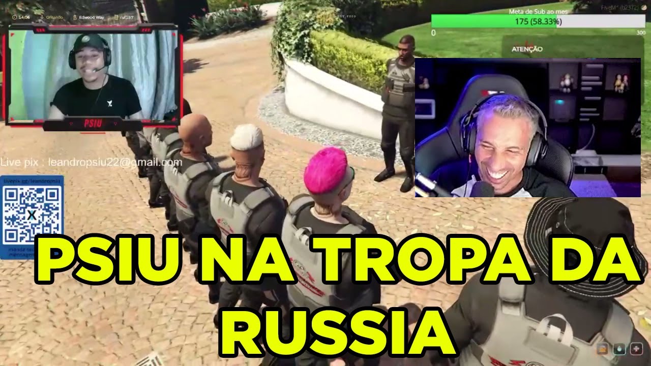 PSIU NA TROPA DA RUSSIA? PIUZINHO CJ QUER AJUDA DO MADEIRADA EM MISSÃO CONTRA A POLÍCIA DO CDA!