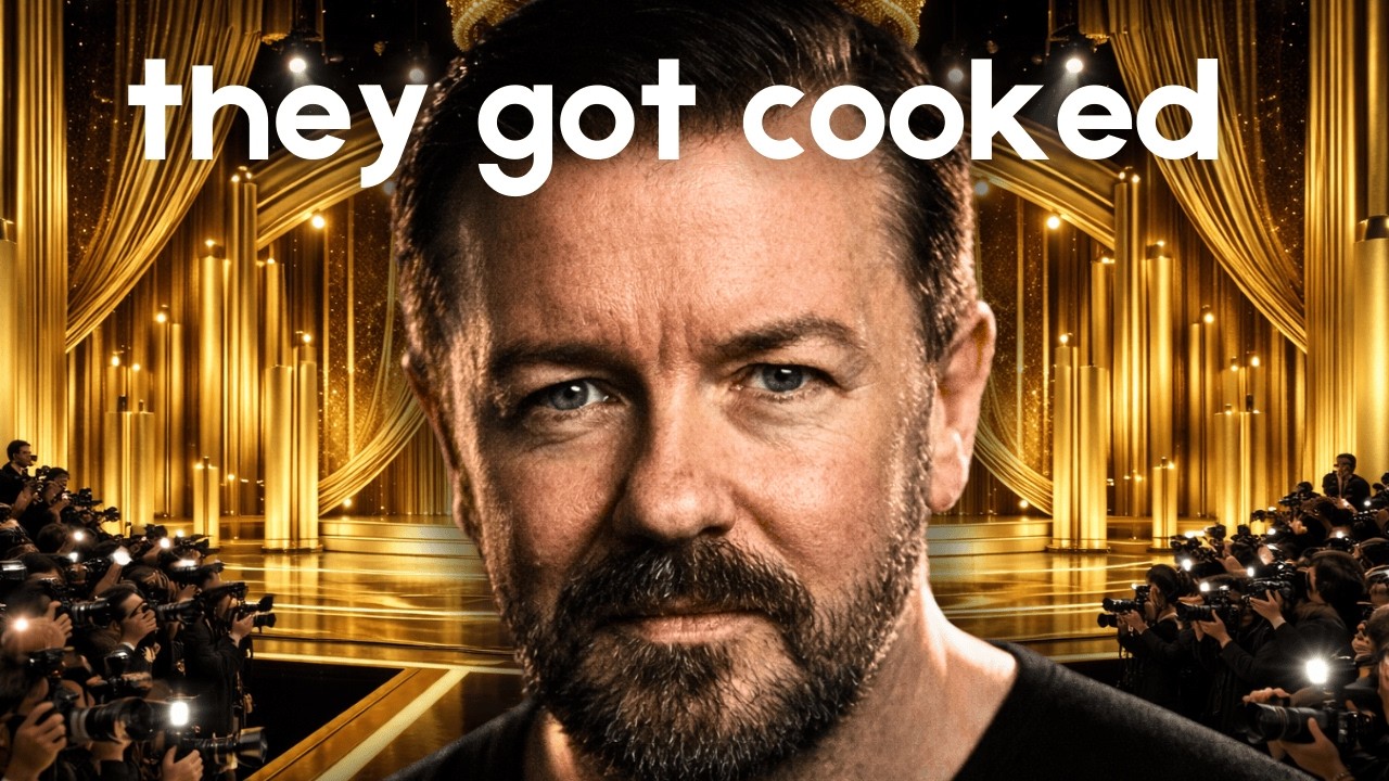 How Ricky Gervais Changed an Awards Show Forever